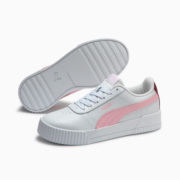 Tênis Carina Feminino, Branco e Rosa, large-BRA