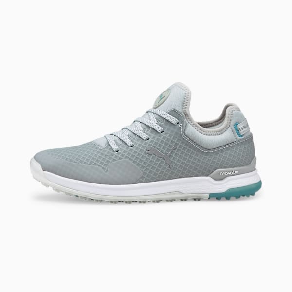 PROADAPT ALPHACAT Women's Golf Shoes, High Rise-Puma Silver-Porcelain, large-ZAF