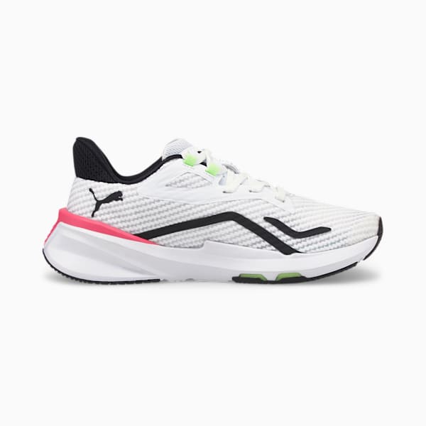 Zapatillas de training para mujer PWRFRAME, Puma White-Fizzy Apple, large-ARG