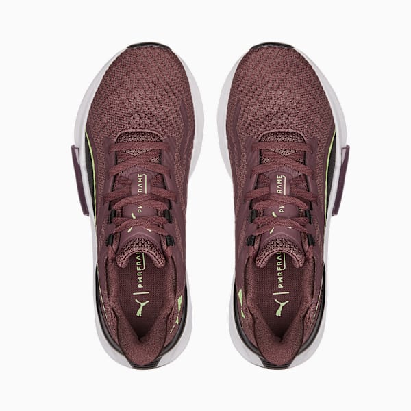 Zapatillas de training para mujer PWRFRAME, Dusty Plum-Fizzy Apple, large-ARG