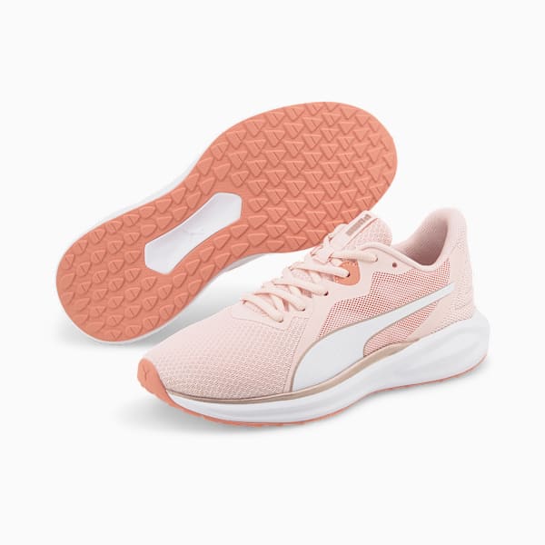 Twitch Runner Running Shoes, Chalk Pink-Puma White, large-ZAF