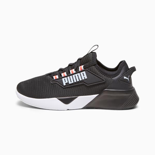 Retaliate 2 Running Shoes, PUMA Black-Icy Blue-Fire Orchid, large-ZAF