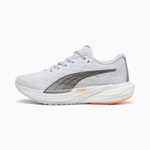 Zapatillas de running para mujer Deviate NITRO 2, Silver Mist-PUMA Black-Neon Citrus, large-ARG