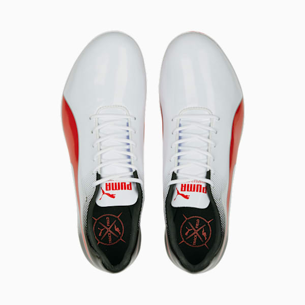 Zapatillas de atletismo evoSPEED Sprint 14, PUMA White-PUMA Black-PUMA Red, large-ARG