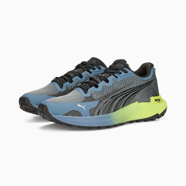 Fast-Trac NITRO™ Women's Trail Running Shoes, Evening Sky-Light Lime, large-ZAF