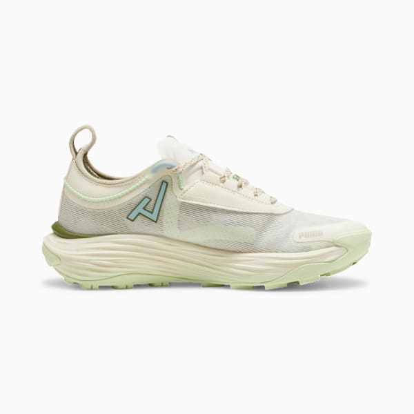 Zapatillas de running en senderos Voyage NITRO™ 3 para mujer, Sugared Almond-Turquoise Surf-Olive Green, large-ARG