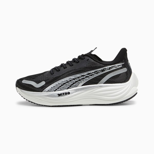 Tenis de running para mujer Velocity NITRO 3, PUMA Black-PUMA Silver-PUMA White, large-MEX