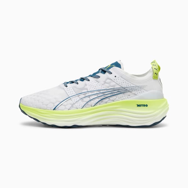 Zapatillas de running para hombre ForeverRun NITRO, PUMA White-Ocean Tropic-Lime Pow, large-ARG