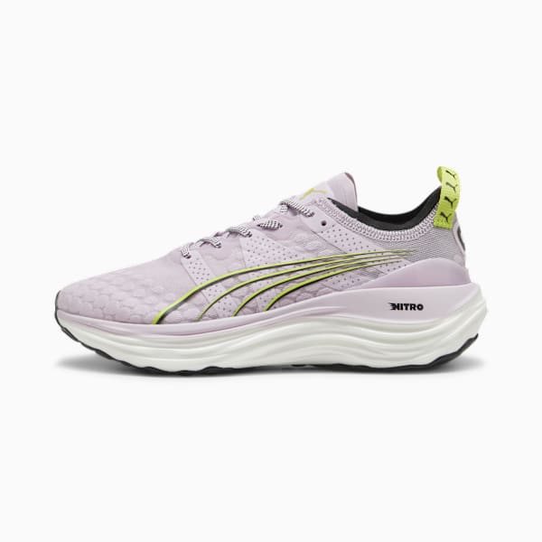 Zapatillas de running para mujer ForeverRun NITRO, Grape Mist-PUMA Black-Lime Pow, large-ARG