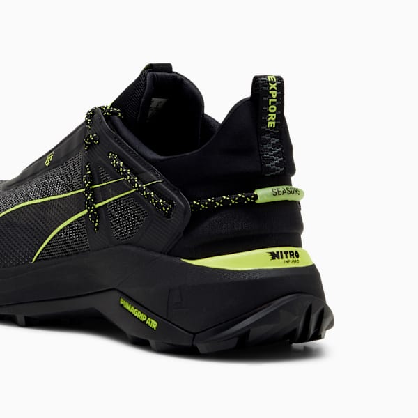Zapatillas de senderismo para hombre Explore NITRO, PUMA Black-Lime Pow, large-ARG