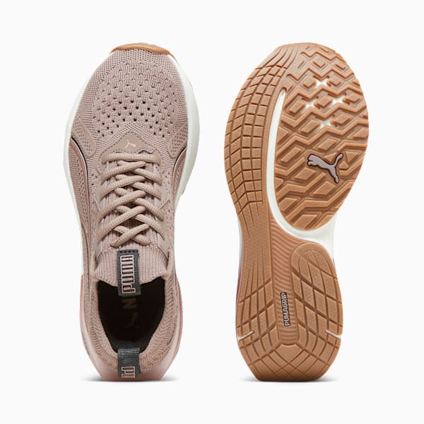 Zapatillas de training para mujer PWR XX NITRO Luxe, Dark Clove-PUMA Black-Rose Gold, large-ARG