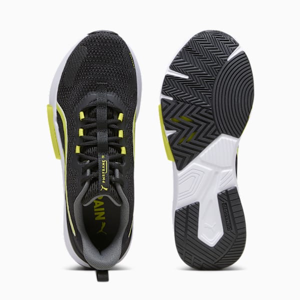 Zapatillas de training para hombre PWRFrame TR 2, PUMA Black-Yellow Burst-PUMA White, large-ARG