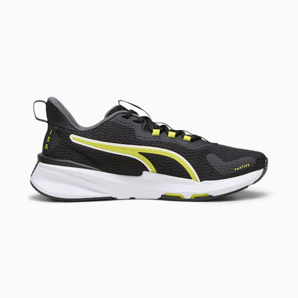Zapatillas de training para hombre PWRFrame TR 2, PUMA Black-Yellow Burst-PUMA White, large-ARG