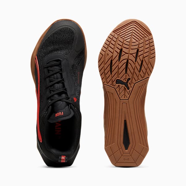 Zapatillas Training para hombre Fuse 3.0, PUMA Black-Redmazing, large-ARG