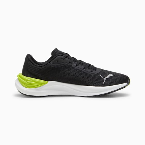 Tenis para correr Electrify NITRO 3, PUMA Black-Lime Pow, large-MEX
