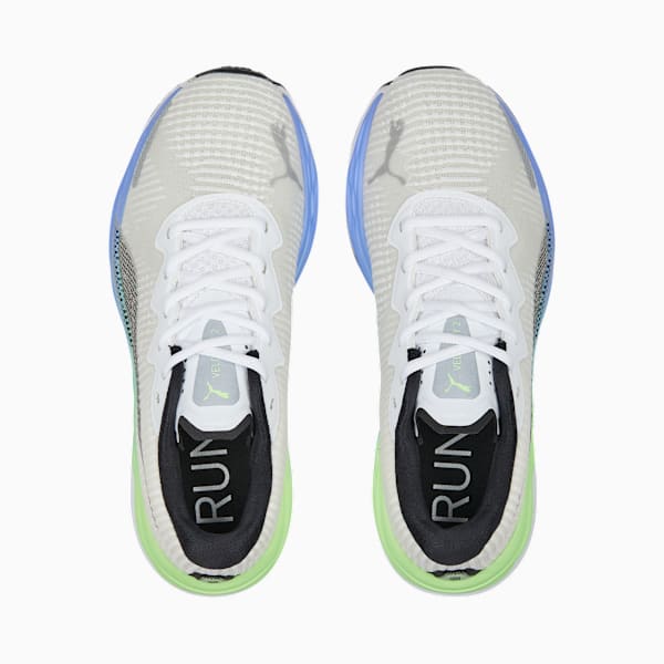 Zapatillas de running para mujer Velocity NITRO 2 Fade, PUMA White-PUMA Black-Elektro Purple, large-ARG