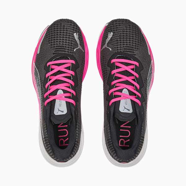 Zapatillas de running para mujer Velocity NITRO 2 Fade, PUMA Black-Ravish-PUMA Silver, large-ARG