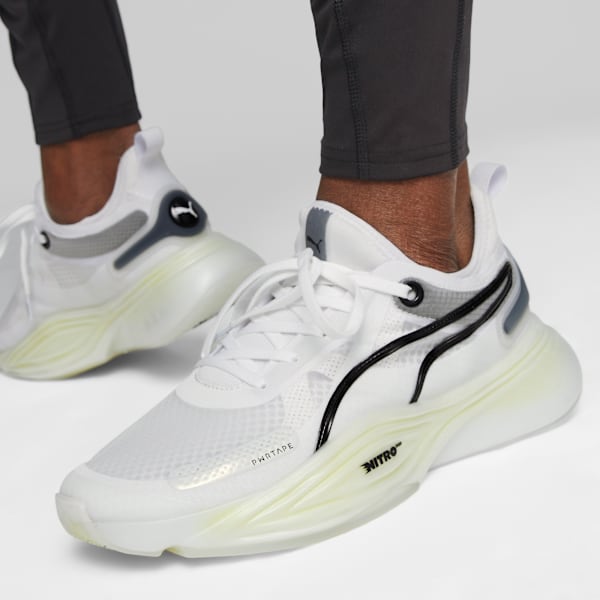 Zapatillas de training PWR NITRO™ SQD, PUMA White-PUMA Black, large-ARG