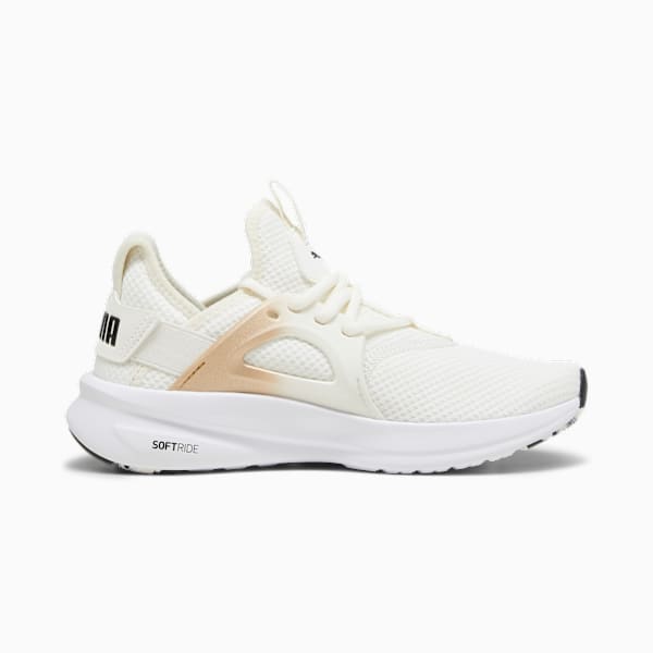 Softride Enz Evo Molt Met Women's Running Shoes, Warm White-PUMA Gold-PUMA Black, large-MEX