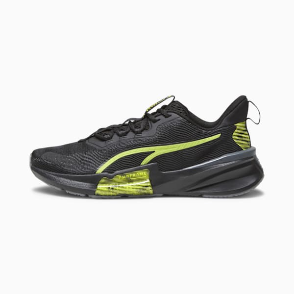 Zapatillas de training para hombre PWRFrame TR 2, PUMA Black-Yellow Burst, large-ARG