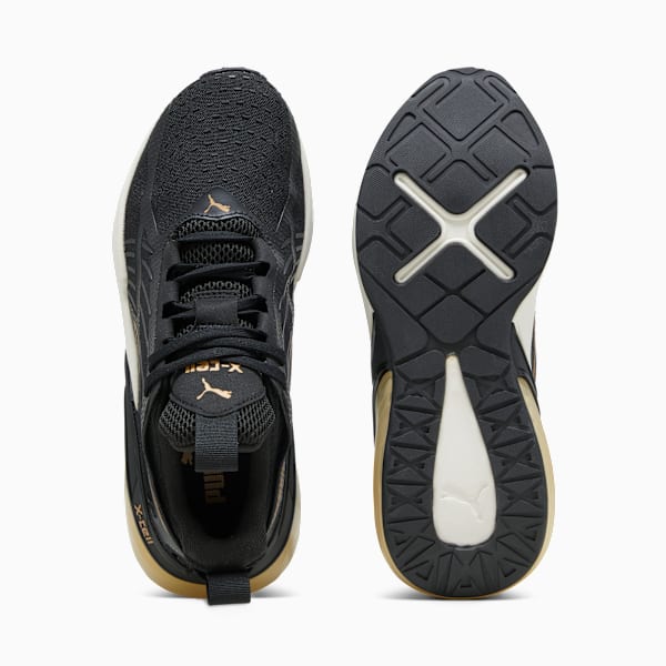 Zapatillas de running X-Cell Action Molten Metal, PUMA Black-PUMA Gold-Warm White, large-ARG