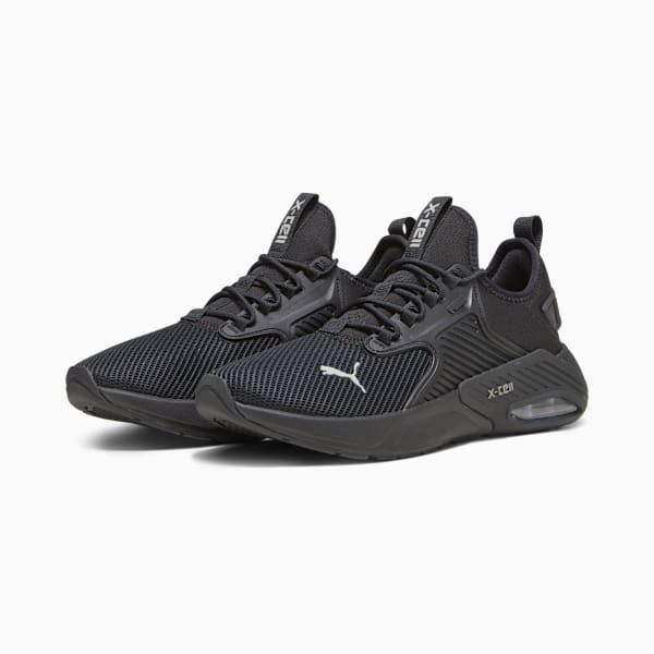 Zapatillas de running X-Cell Nova, PUMA Black-Concrete Gray, large-ARG