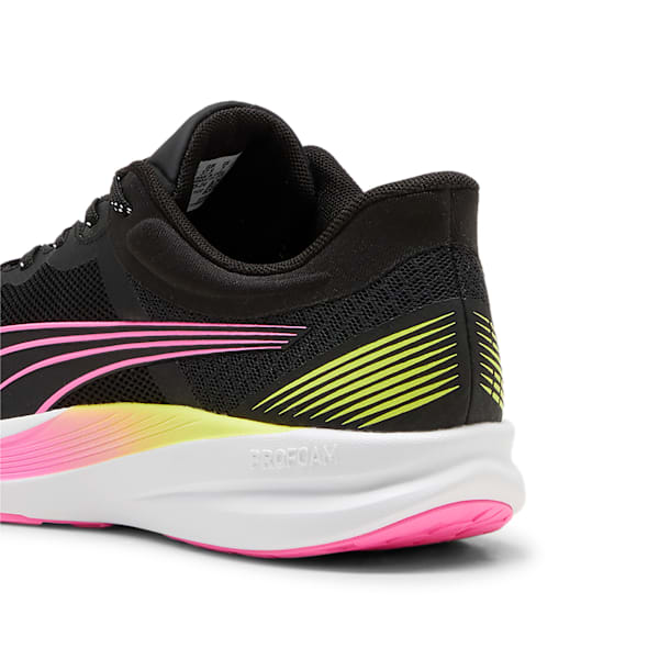 Zapatillas de running Redeem ProFoam, PUMA Black-PUMA White-Poison Pink, large-ARG
