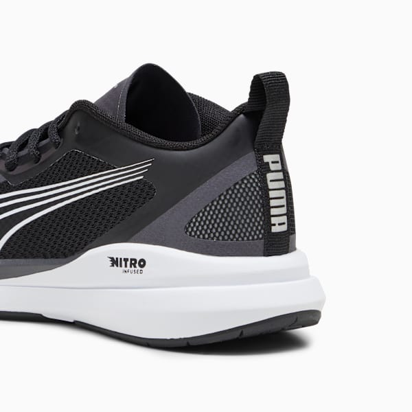 Zapatillas juveniles PUMA Kruz NITRO, PUMA Black-PUMA White-Dark Coal-PUMA Silver, large-ARG