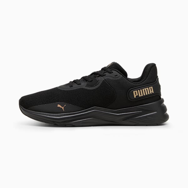 Tenis de entrenamiento Disperse XT 3, PUMA Black-PUMA Gold, large-MEX
