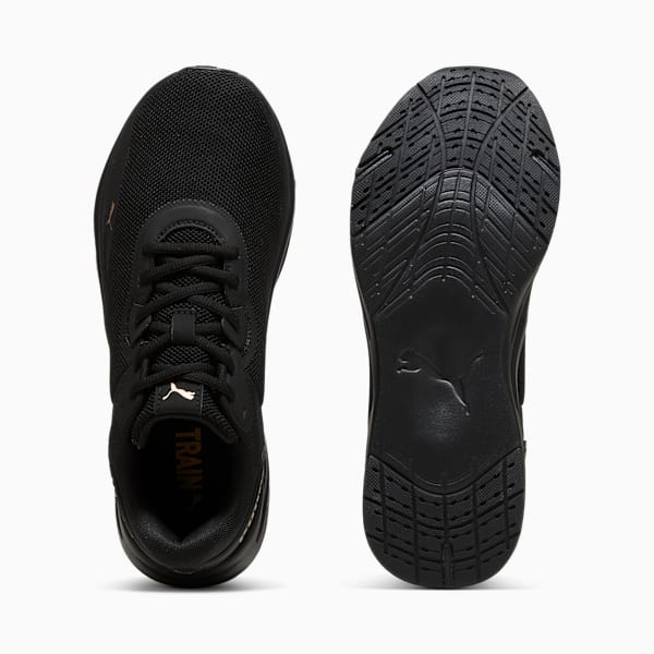 Tenis de entrenamiento Disperse XT 3, PUMA Black-PUMA Gold, large-MEX