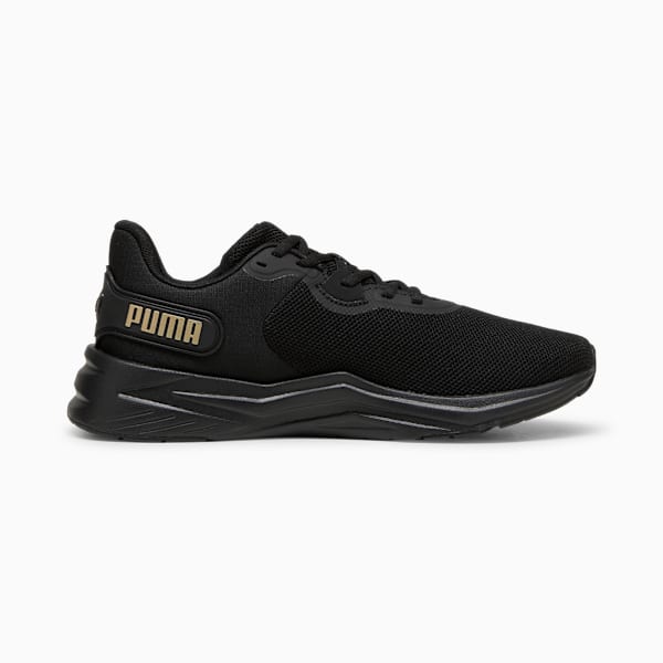 Tenis de entrenamiento Disperse XT 3, PUMA Black-PUMA Gold, large-MEX