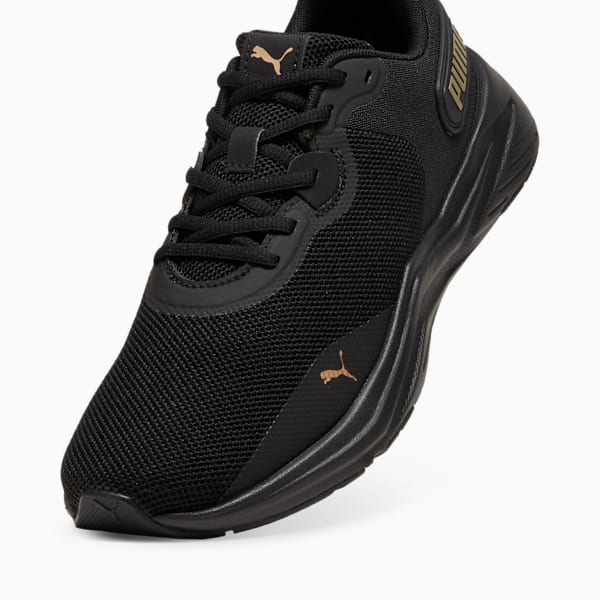 Tenis de entrenamiento Disperse XT 3, PUMA Black-PUMA Gold, large-MEX