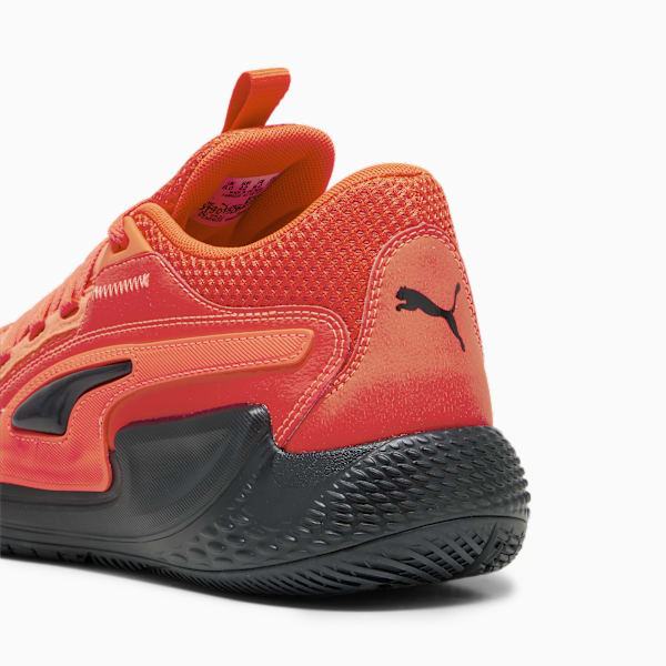 Zapatillas de basketball Court Rider Chaos Team, Red Blast-PUMA Black, large-ARG