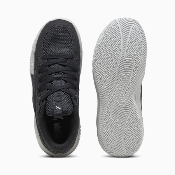 Zapatillas de basketball Court Rider Chaos Team, Ash Gray-PUMA Black, large-ARG