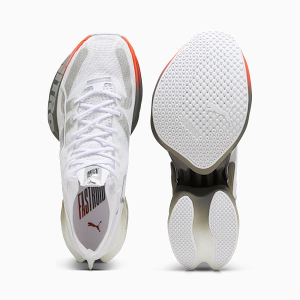 Zapatillas FastRoid, PUMA White-PUMA Silver-Cherry Tomato, large-ARG