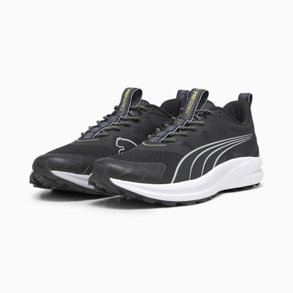 Zapatillas Trail Redeem Pro, PUMA Black-Yellow Blaze, large-ARG