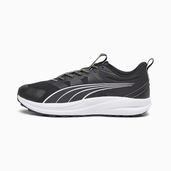 Zapatillas Trail Redeem Pro, PUMA Black-Yellow Blaze, large-ARG
