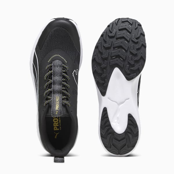 Zapatillas Trail Redeem Pro, PUMA Black-Yellow Blaze, large-ARG