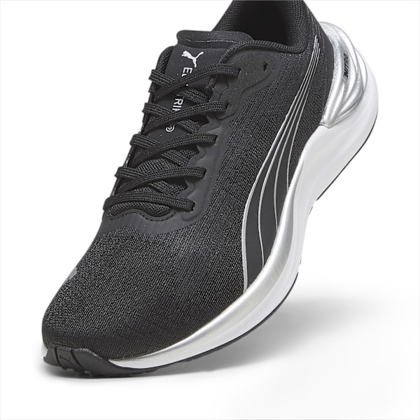 Zapatillas de running Electrify NITRO 3 para mujer, PUMA Black-PUMA Silver, large-ARG