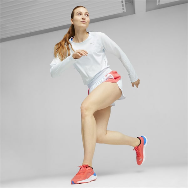 Zapatillas de running Electrify NITRO 3 para mujer, Fire Orchid-Ultra Blue, large-ARG