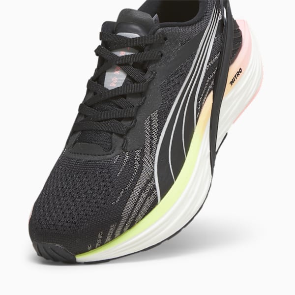 Zapatillas Run XX NITRO™ 2 ADP, PUMA Black-Koral Ice-Speed Green-PUMA Silver, large-ARG