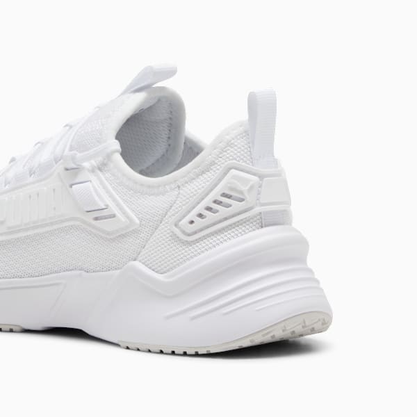 Retaliate 3 Running Shoes Unisex, PUMA White-Feather Gray-PUMA Black, large-ZAF