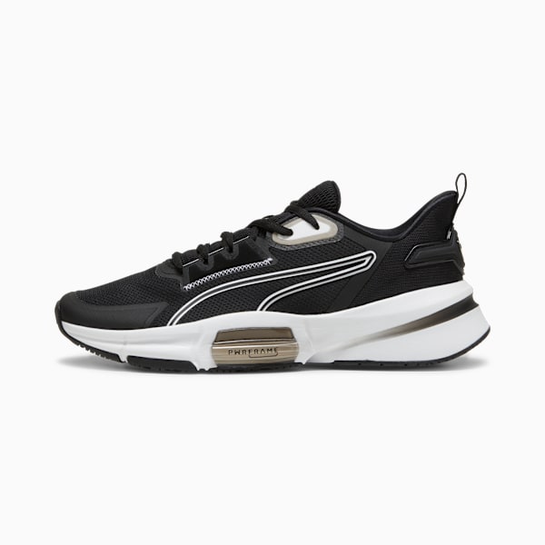 Zapatillas de training PWRFrame TR 3 para hombre, PUMA Black-PUMA White-Strong Gray, large-ARG