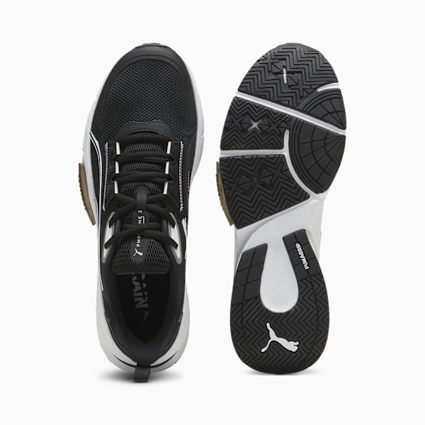 Zapatillas de training PWRFrame TR 3 para hombre, PUMA Black-PUMA White-Strong Gray, large-ARG