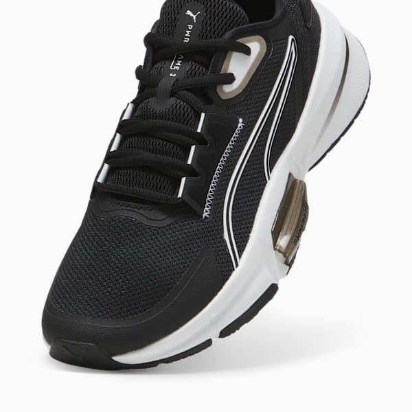 Zapatillas de training PWRFrame TR 3 para hombre, PUMA Black-PUMA White-Strong Gray, large-ARG