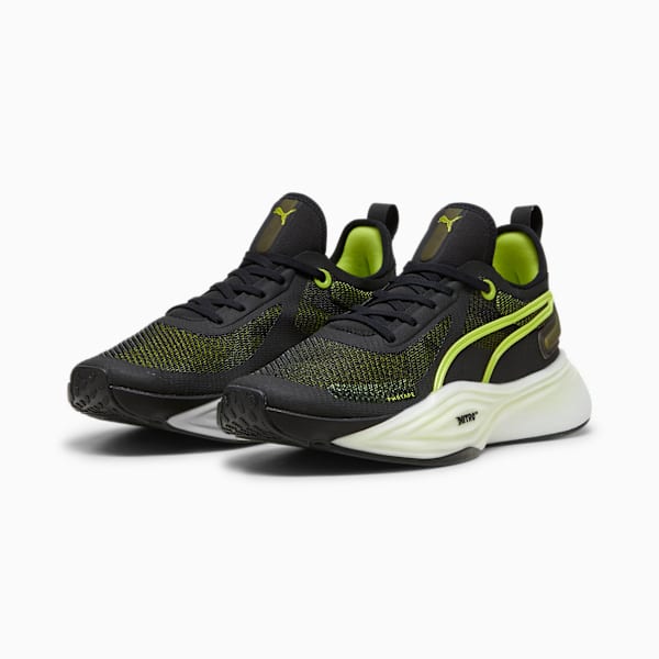 Zapatillas de entrenamiento PWR NITRO™ SQD para hombre, PUMA Black-Lime Squeeze-Lime Pow, large-ARG
