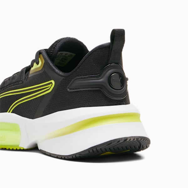 Zapatillas de training PWRFrame TR 3 para mujer, PUMA Black-Lime Pow-PUMA White, large-ARG