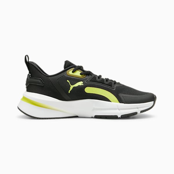 Zapatillas de training PWRFrame TR 3 para mujer, PUMA Black-Lime Pow-PUMA White, large-ARG