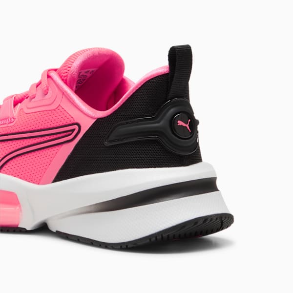 Tenis de entrenamiento para mujer PWRFrame TR 3, Sunset Glow-PUMA Black-PUMA White, large-MEX