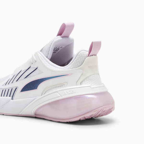 Zapatillas de running para mujer X-Cell Action Metachromatic, PUMA White-Grape Mist, large-ARG